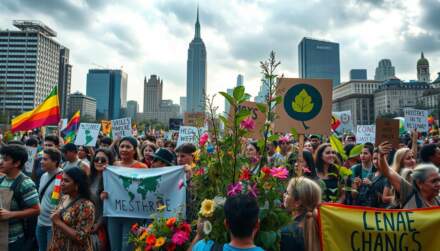 Escalation of climate change protests and actions in various countries